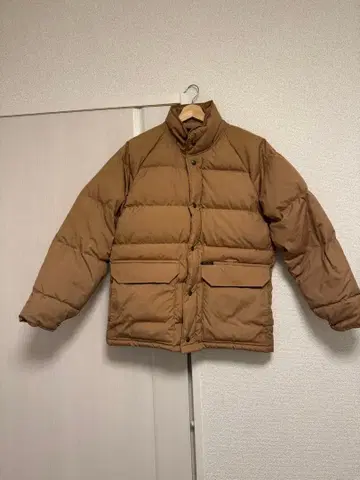 Eddie Bauer 브라운 구스 다운 80s