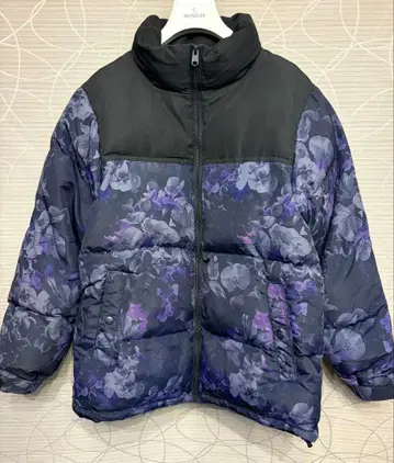 워크맨 방한 꽃무늬 다운 자켓 M