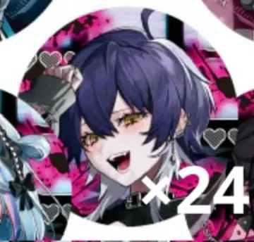 시쿠포니 이루마 캔 배지 오시카츠? 24개