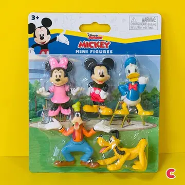 디즈니 미키 프렌즈 피규어 세트 아메리칸 잡화 No.C