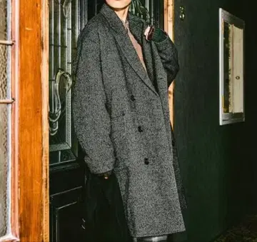 새상품 ] 니코앤드 네프 트위드 롱 코트