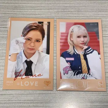 =LOVE 이코라부 미니 사진 오바 하나 vol.1 vol.6 히로인즈