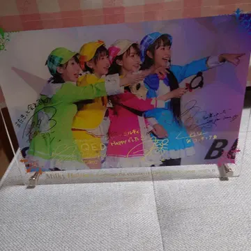 밀키홈즈 B5 사이즈 아크릴 보드 부시로드 15주년 기념 라이브 ver.