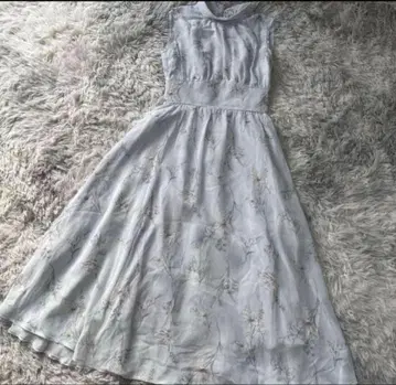 머큐리 듀오 꽃무늬 백 레이스업 원피스 ICE M 컨디션 최상