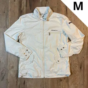 BMW 모터스포트 푸마 자켓 캐주얼 자켓 화이트 M