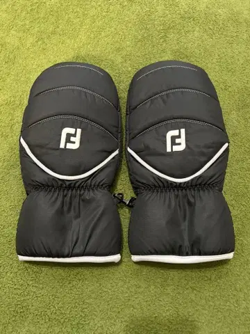 FootJoy 블랙 퀼팅 미튼