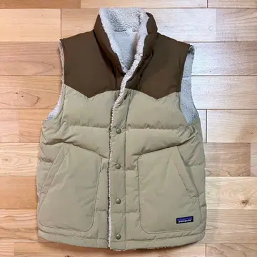 patagonia 파타고니아 리버서블 비비 다운 베스트 S