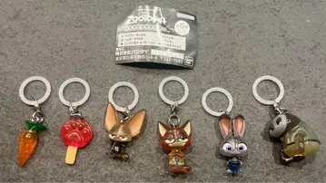 주토피아 메지루시 액세서리 전 6종 컴플리트