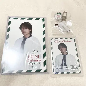 당일 발송 크리스마스 GENIC 니시자와 테이 엽서 아크릴 참 카드