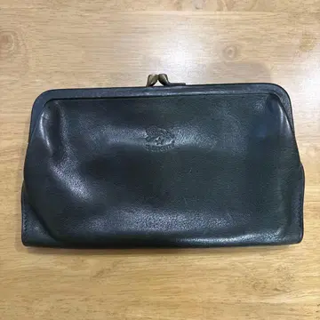 일비종떼 ILBISONTE 가마구치 장지갑 다크 그린