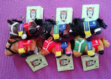 서러브레드 컬렉션 봉제 인형 쁘띠 마스코트 볼체인 3종 전 6종