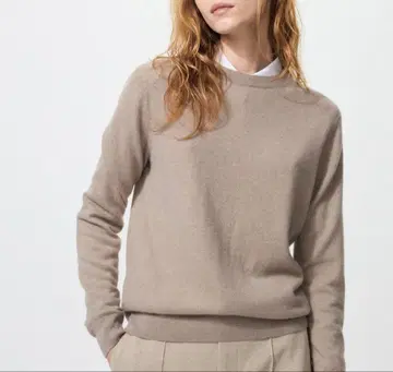 캐시미어 크루넥 니트