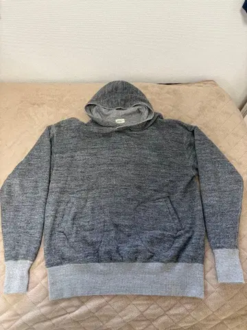 A.G.SPALDING 더블 페이스 후드티 멜란지 그레이 38