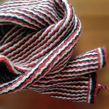 45rpm 물결 스트라이프 머플러 롱 머플러