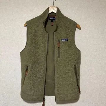 patagonia 플리스 베스트 S 카키