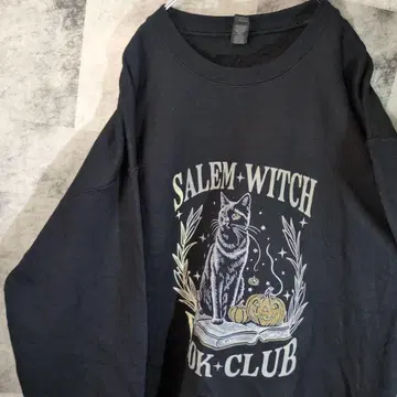 맨투맨 트레이닝복 블랙 L A25,16