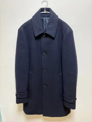 SHIPS 쉽스 울 코트 네이비 남성용 싱글 비즈니스에도