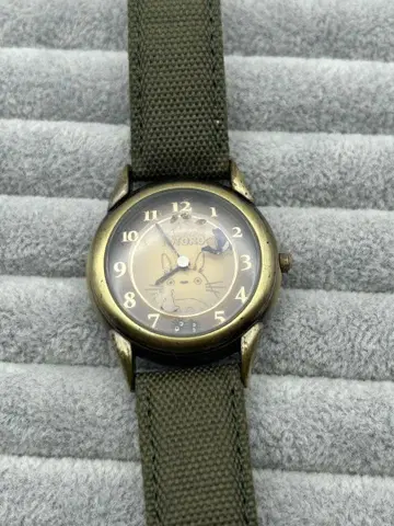 [공식] 이웃집 토토로 손목시계 스튜디오 지브리 앤티크풍 작동품