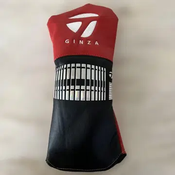 테일러메이드 GINZA 드라이버용 골프헤드커버 빨검