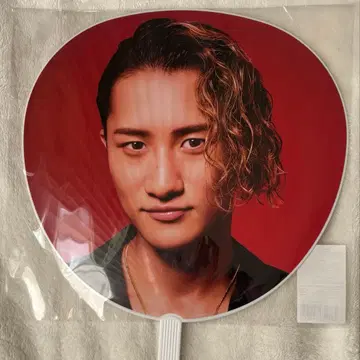 오늘 발송 [ 이와모토 테루 ] 점보 부채 SnowMan ON 2025