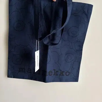 마리메꼬 네이비 우니코 토트백