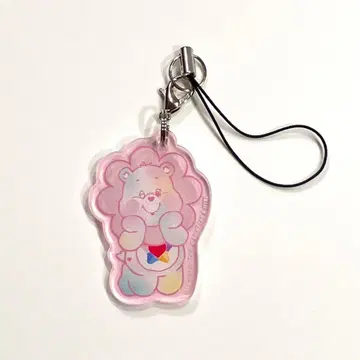 케어베어 x ILLIT 모바일 아크릴 스트랩 원희