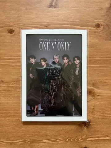 ONE N' ONLY 원엔온리 달력 2026
