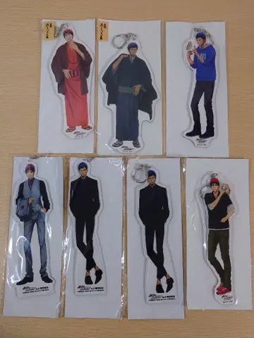 쿠로코의 농구 아크릴 키링 아오미네 다이키 카가미 다이가 묶음 세트