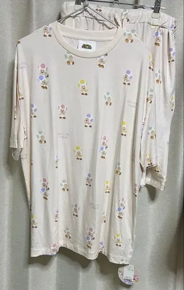 젤라또피케 키노피오 셋업 택 포함 미사용 새상품 마리오