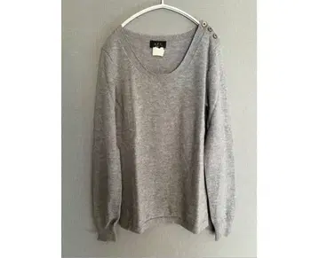 A.P.C. 캐시미어 100% 니트 그레이 1-6