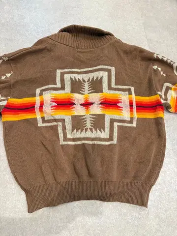 펜들턴 Pendleton 네이티브 무늬 가디건