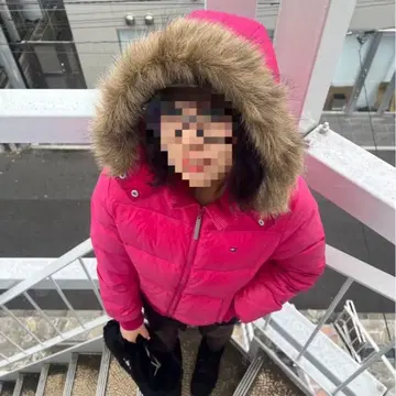 타미걸 00s y2k 갸루 퍼 다운 자켓