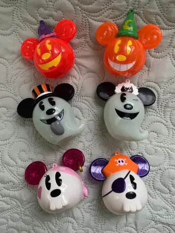 미키 & 미니 트리 오너먼트 6개 세트