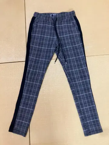 RTEG 체크 무늬 스키니 팬츠 Small