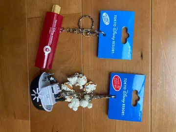 도쿄 디즈니 리조트 팝콘 키링 감자 키링 봉투 포함