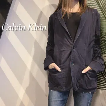 Calvin Klein 라이트 아우터 테일러드 자켓 빅 사이즈 얇은 소재