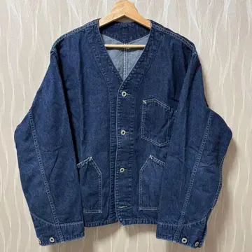 포스트 오버올즈 엔지니어 자켓 L 1104-10DI 데님