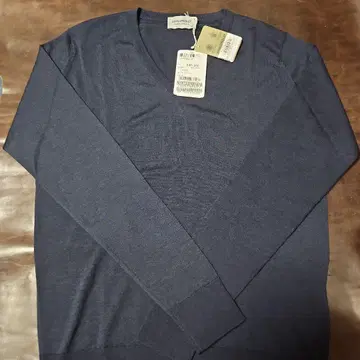 JOHN SMEDLEY 하이 게이지 V 니트