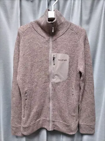 몽벨 미텔레기 풀 집업 스웨터 울 플러스 브라운 계열