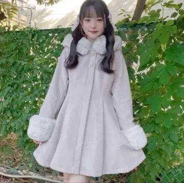 ROJITA 롱 코트 핑크