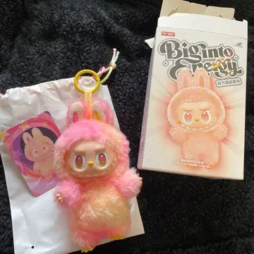 러브브 에너지 LOYALTY 충성 핑크 봉제 인형 마스코트