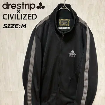 drestrip CIVILIZED 트랙 자켓 블랙 사이즈 M
