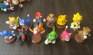 슈퍼 마리오 3D 월드 피규어 세트 12종 낱개 판매 불가