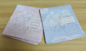 질스튜어트 산리오 캐릭터즈 콜라보 손수건 세트