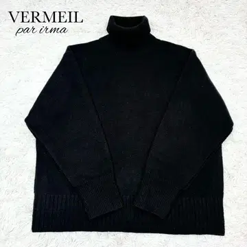 [ 새상품급 ] 베르메이유 페예나 캐시미어 혼방 터틀넥 풀오버 최근
