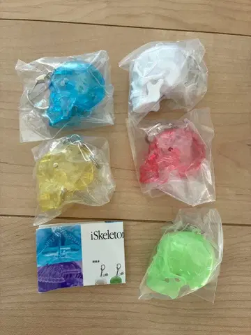 iSkeletons 캡슐 토이 5개 세트