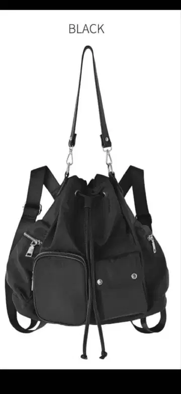 스타일 델리 백팩으로도 변하는 나일론 숄더백