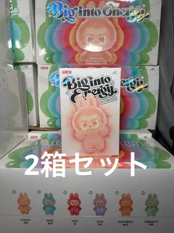 [정품 미개봉] Labubu Big into Energy 2상자 라부부
