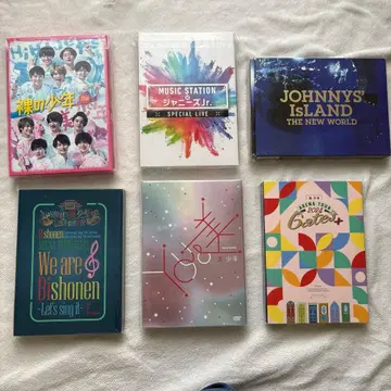 미소년 공식 DVD 묶음 판매 쟈니즈