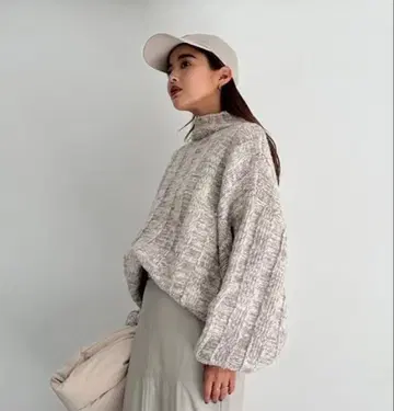 새상품 trunc88 Wide Rib Loose Knit 니트